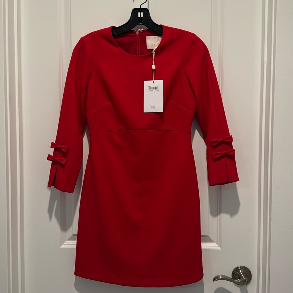 Red Gal Meets Glam Dress, Size 00, New with tags